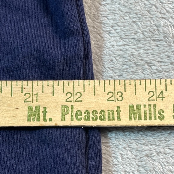 Crown & Ivy Womens Blouse Top Navy Eyelet Grandma Cottagecore Barn Coquette XL - Picture 6 of 11